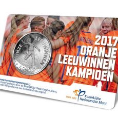 Oranje Leeuwinnen penning 2017 BU