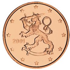 5 Cent Finland 2001 UNC