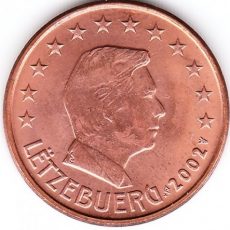 Luxemburg 5 cent 2002 UNC