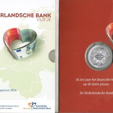 Nederlandsche Bank Vijfje Zilver Proof 2014